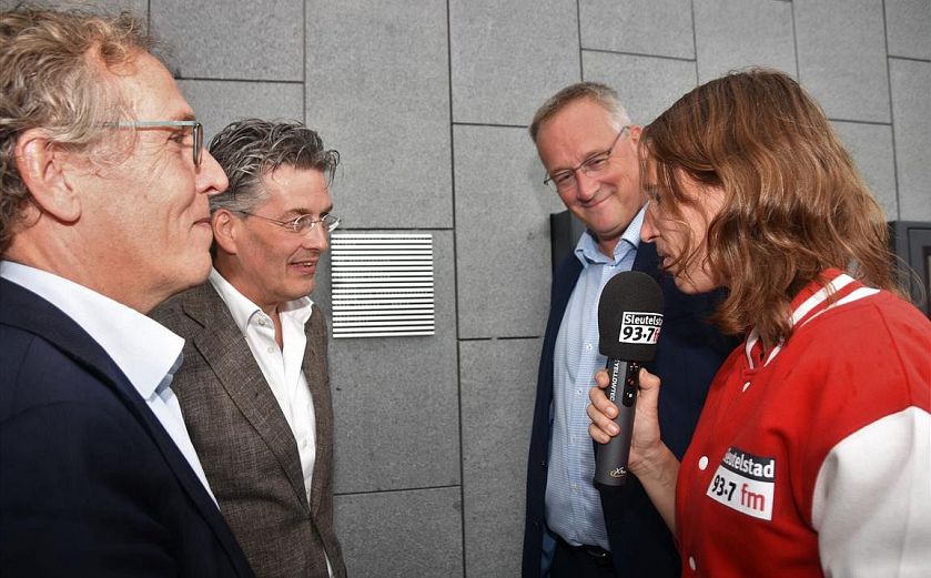 Onthulling plaquette Lammermarkt, interview
