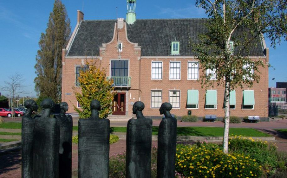 Architectuurplaquette Oude Gemeentehuis Spijkenisse